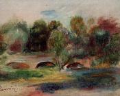 皮埃尔 奥古斯特 雷诺阿 : Landscape with Bridge